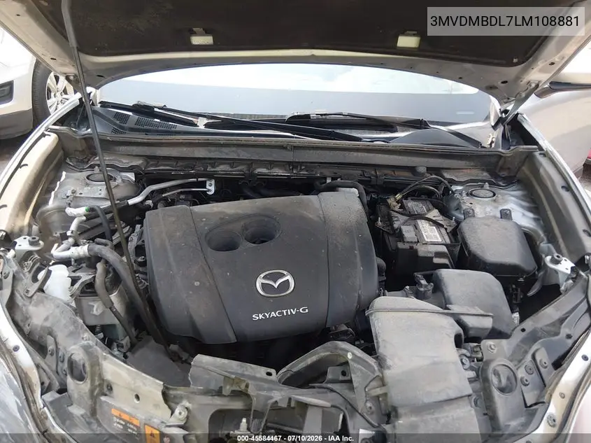 2020 Mazda Cx-30 Preferred Package VIN: 3MVDMBDL7LM108881 Lot: 45584467