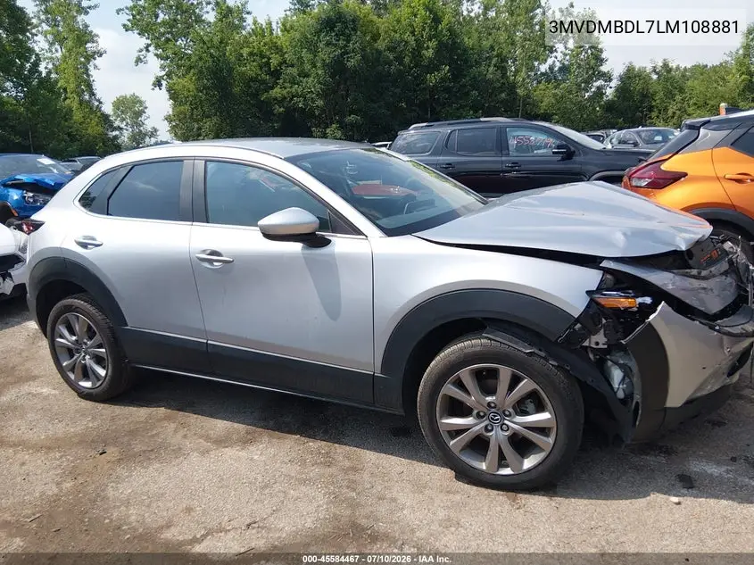 2020 Mazda Cx-30 Preferred Package VIN: 3MVDMBDL7LM108881 Lot: 45584467