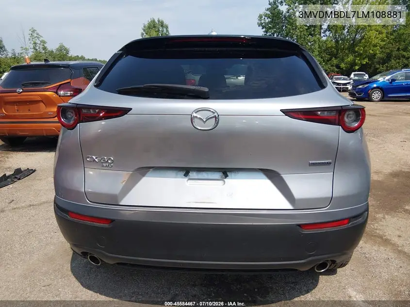 2020 Mazda Cx-30 Preferred Package VIN: 3MVDMBDL7LM108881 Lot: 45584467