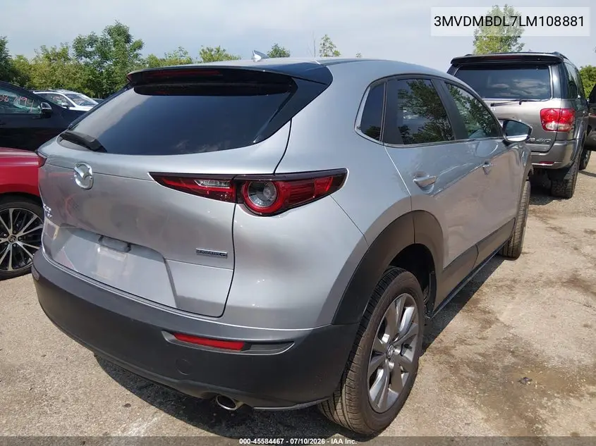 2020 Mazda Cx-30 Preferred Package VIN: 3MVDMBDL7LM108881 Lot: 45584467