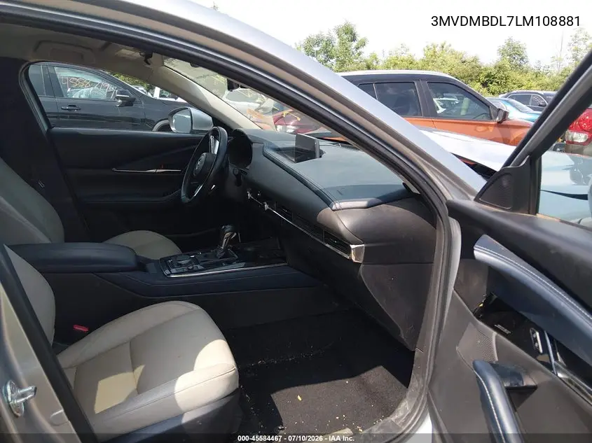2020 Mazda Cx-30 Preferred Package VIN: 3MVDMBDL7LM108881 Lot: 45584467