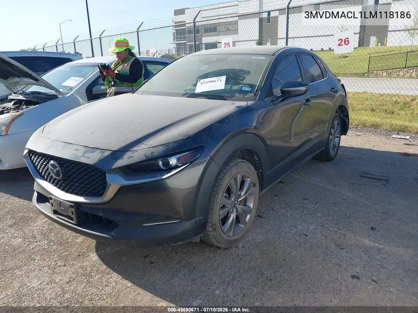2020 Mazda Cx-30 Select Package VIN: 3MVDMACL1LM118186 Lot: 45590671