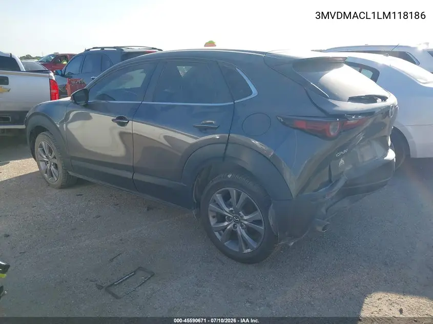 2020 Mazda Cx-30 Select Package VIN: 3MVDMACL1LM118186 Lot: 45590671