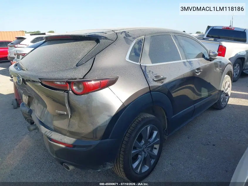 2020 Mazda Cx-30 Select Package VIN: 3MVDMACL1LM118186 Lot: 45590671