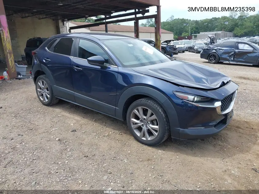 2021 Mazda Cx-30 Select VIN: 3MVDMBBL8MM235398 Lot: 45413031