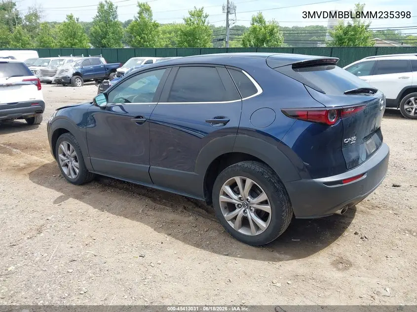 2021 Mazda Cx-30 Select VIN: 3MVDMBBL8MM235398 Lot: 45413031