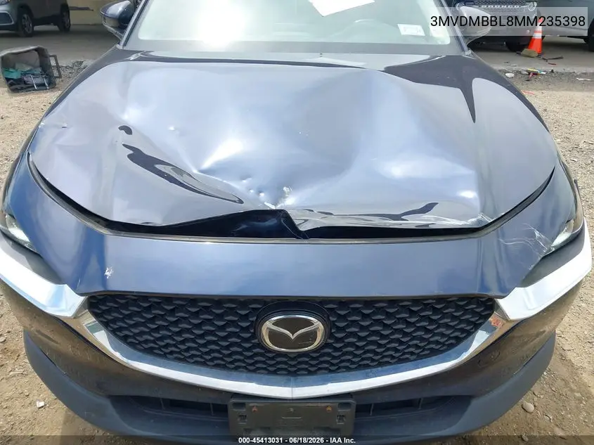 2021 Mazda Cx-30 Select VIN: 3MVDMBBL8MM235398 Lot: 45413031