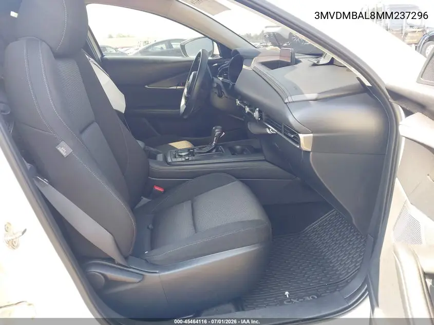 2021 Mazda Cx-30 2.5 S VIN: 3MVDMBAL8MM237296 Lot: 45464116