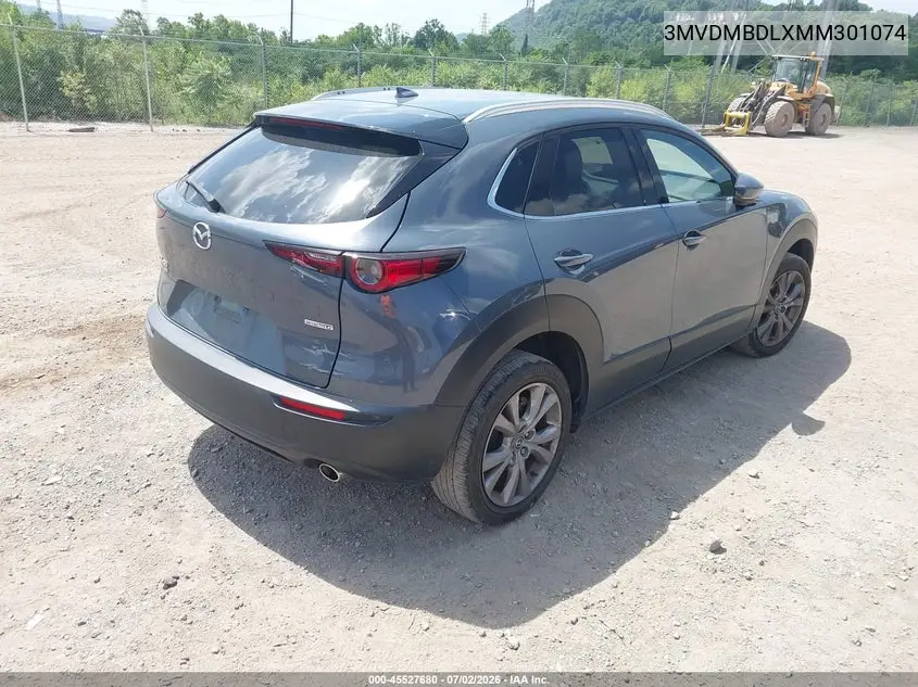 2021 Mazda Cx-30 Premium VIN: 3MVDMBDLXMM301074 Lot: 45527680