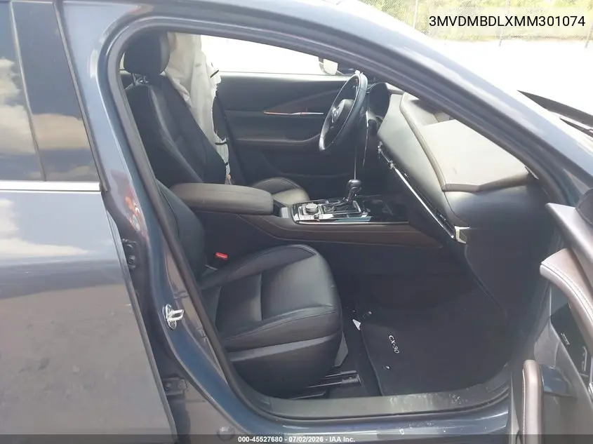 2021 Mazda Cx-30 Premium VIN: 3MVDMBDLXMM301074 Lot: 45527680