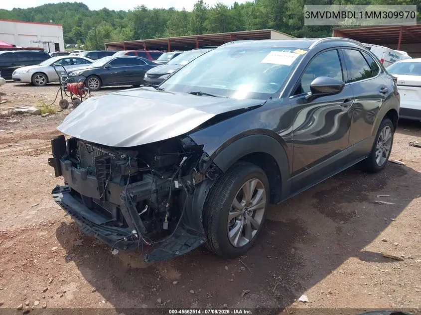 2021 Mazda Cx-30 Premium VIN: 3MVDMBDL1MM309970 Lot: 45562514