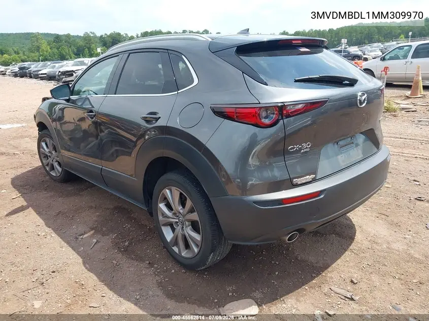 2021 Mazda Cx-30 Premium VIN: 3MVDMBDL1MM309970 Lot: 45562514