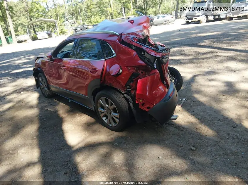 2021 Mazda Cx-30 Premium VIN: 3MVDMADL2MM318719 Lot: 45601723