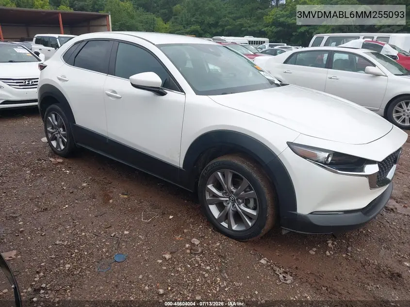 2021 Mazda Cx-30 Select VIN: 3MVDMABL6MM255093 Lot: 45604004