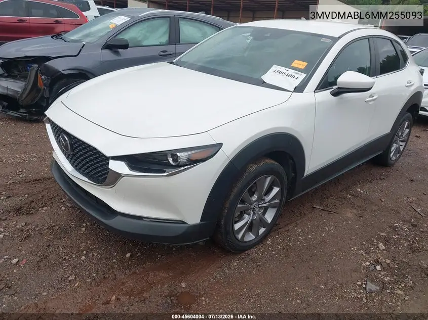 2021 Mazda Cx-30 Select VIN: 3MVDMABL6MM255093 Lot: 45604004