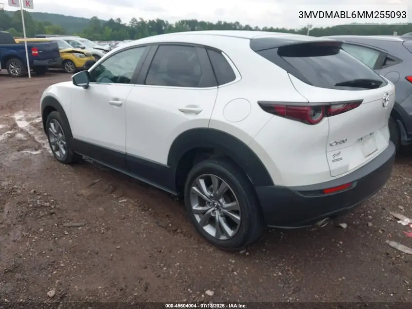 2021 Mazda Cx-30 Select VIN: 3MVDMABL6MM255093 Lot: 45604004