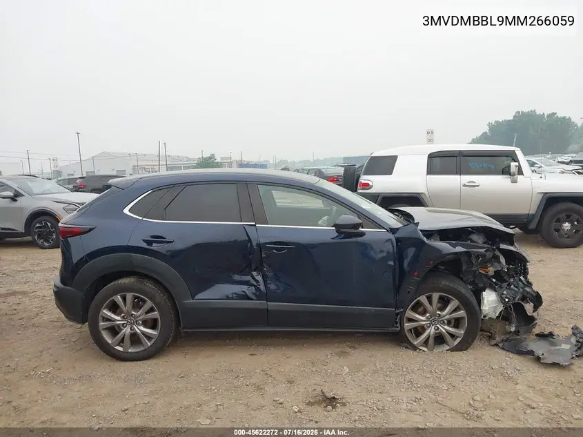 2021 Mazda Cx-30 Select VIN: 3MVDMBBL9MM266059 Lot: 45622272