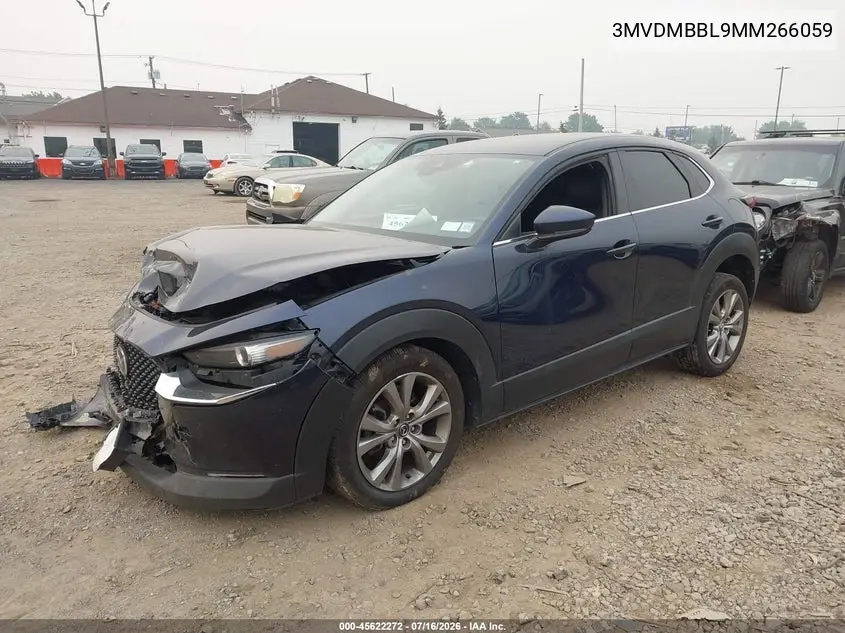 2021 Mazda Cx-30 Select VIN: 3MVDMBBL9MM266059 Lot: 45622272