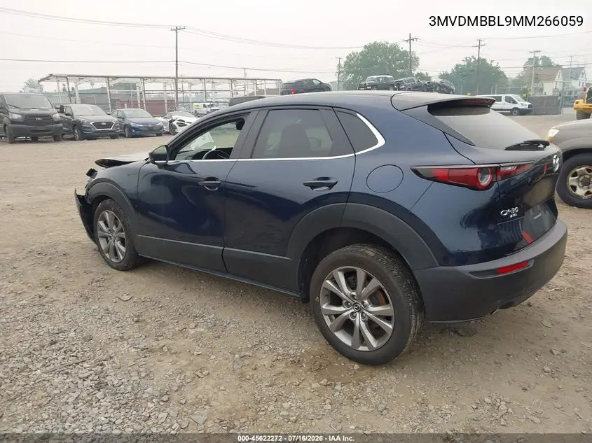 2021 Mazda Cx-30 Select VIN: 3MVDMBBL9MM266059 Lot: 45622272