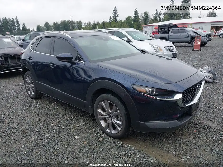 2021 Mazda Cx-30 Premium VIN: 3MVDMBDM5MM224364 Lot: 45651156