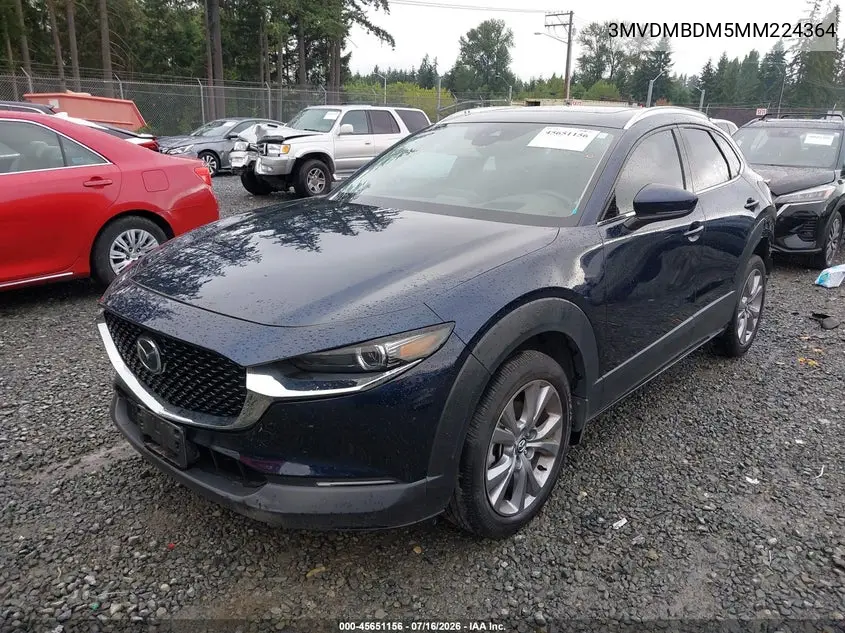 2021 Mazda Cx-30 Premium VIN: 3MVDMBDM5MM224364 Lot: 45651156