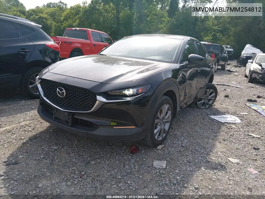 2021 Mazda Cx-30 Select VIN: 3MVDMABL7MM254812 Lot: 45665215