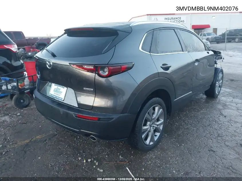 3MVDMBBL9NM402076 2022 Mazda Cx-30 Select