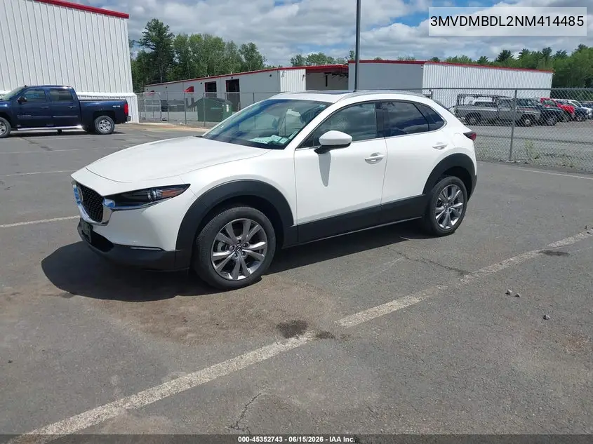 2022 Mazda Cx-30 Premium VIN: 3MVDMBDL2NM414485 Lot: 45352743