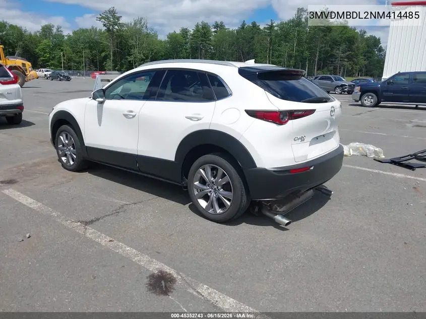 2022 Mazda Cx-30 Premium VIN: 3MVDMBDL2NM414485 Lot: 45352743