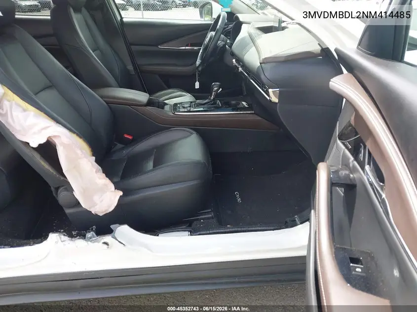 2022 Mazda Cx-30 Premium VIN: 3MVDMBDL2NM414485 Lot: 45352743