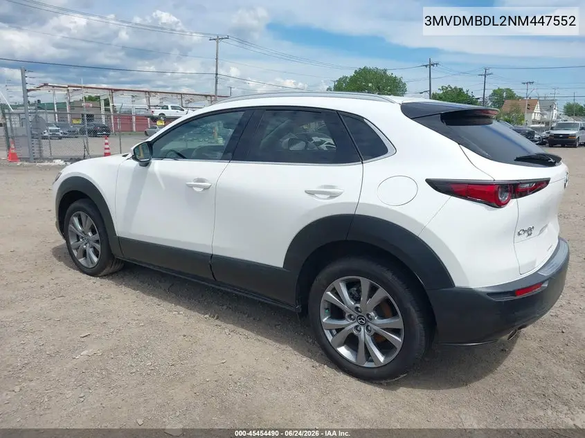 2022 Mazda Cx-30 Premium VIN: 3MVDMBDL2NM447552 Lot: 45454490
