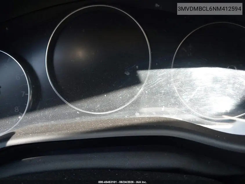 2022 Mazda Cx-30 Preferred VIN: 3MVDMBCL6NM412594 Lot: 45463101