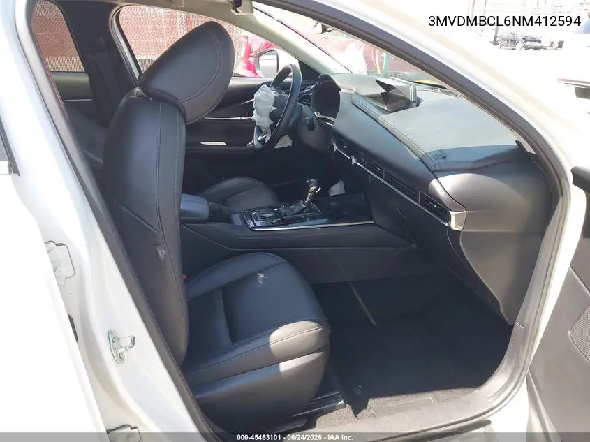2022 Mazda Cx-30 Preferred VIN: 3MVDMBCL6NM412594 Lot: 45463101