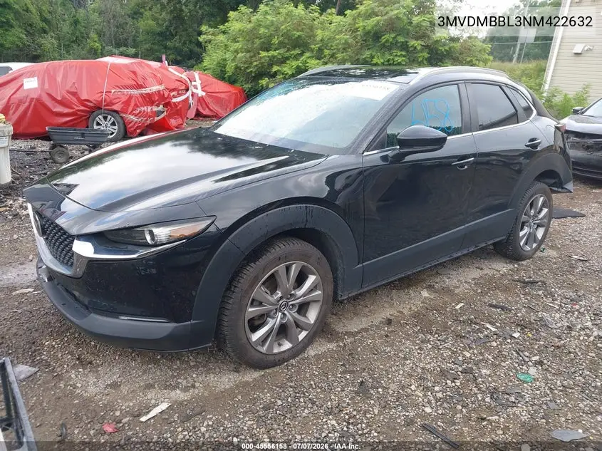 2022 Mazda Cx-30 Select VIN: 3MVDMBBL3NM422632 Lot: 45556158