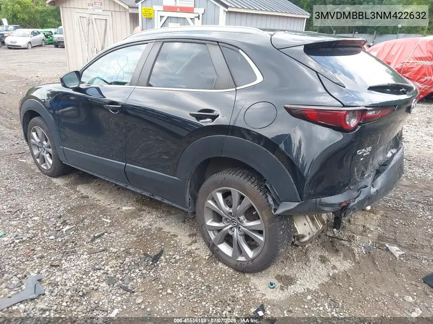 2022 Mazda Cx-30 Select VIN: 3MVDMBBL3NM422632 Lot: 45556158