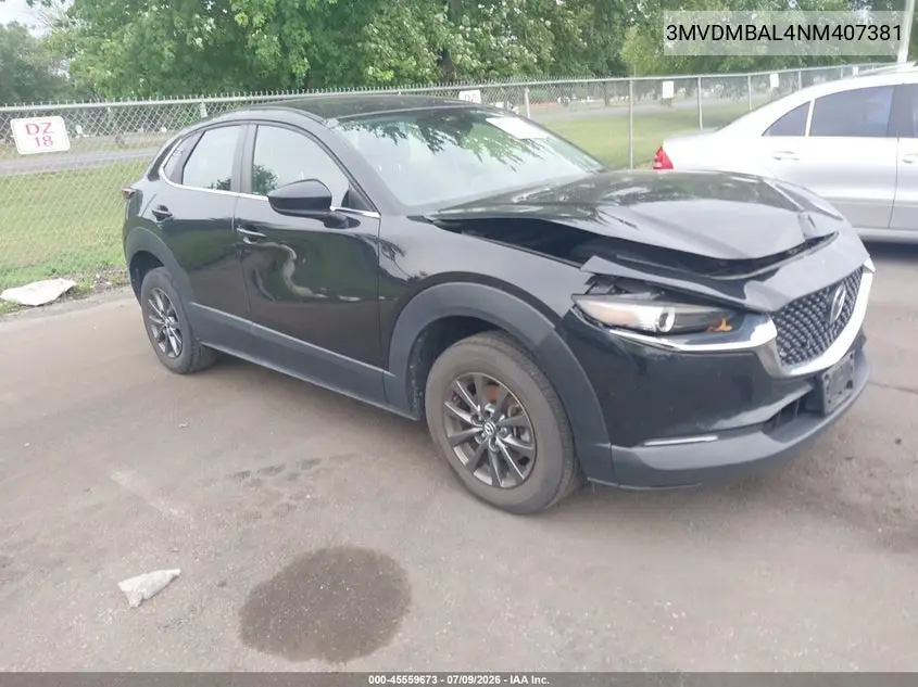 2022 Mazda Cx-30 2.5 S VIN: 3MVDMBAL4NM407381 Lot: 45559673
