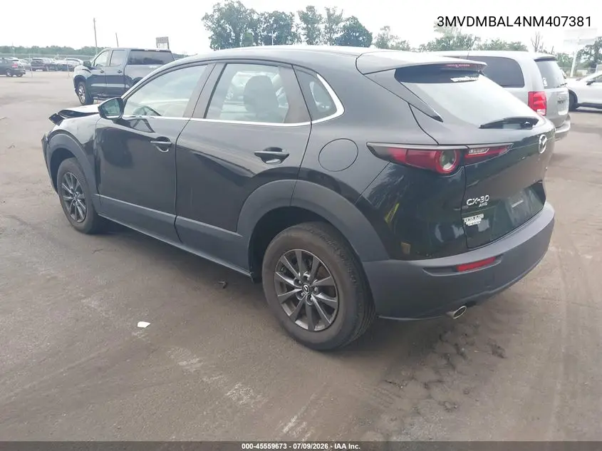 2022 Mazda Cx-30 2.5 S VIN: 3MVDMBAL4NM407381 Lot: 45559673