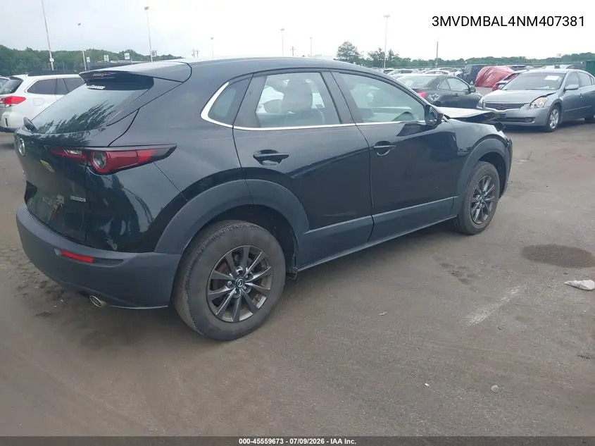 2022 Mazda Cx-30 2.5 S VIN: 3MVDMBAL4NM407381 Lot: 45559673