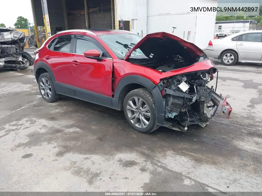 2022 Mazda Cx-30 Preferred VIN: 3MVDMBCL9NM442897 Lot: 45563251