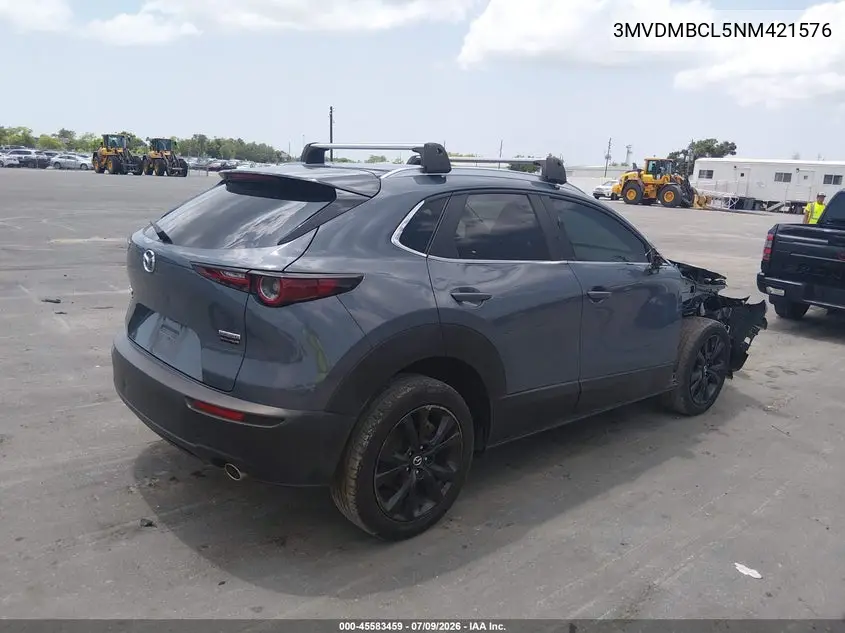 2022 Mazda Cx-30 Carbon Edition VIN: 3MVDMBCL5NM421576 Lot: 45583459