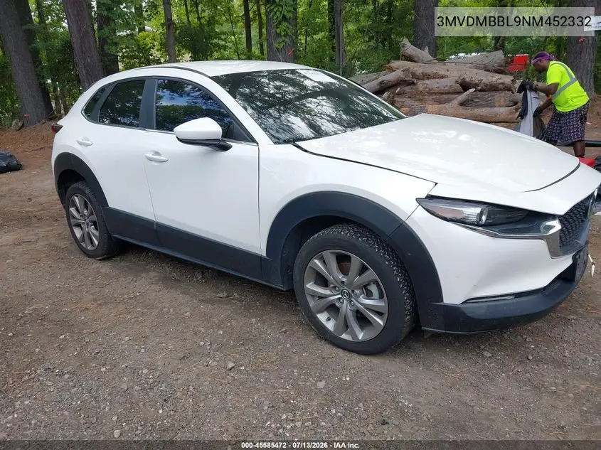 2022 Mazda Cx-30 Select VIN: 3MVDMBBL9NM452332 Lot: 45585472