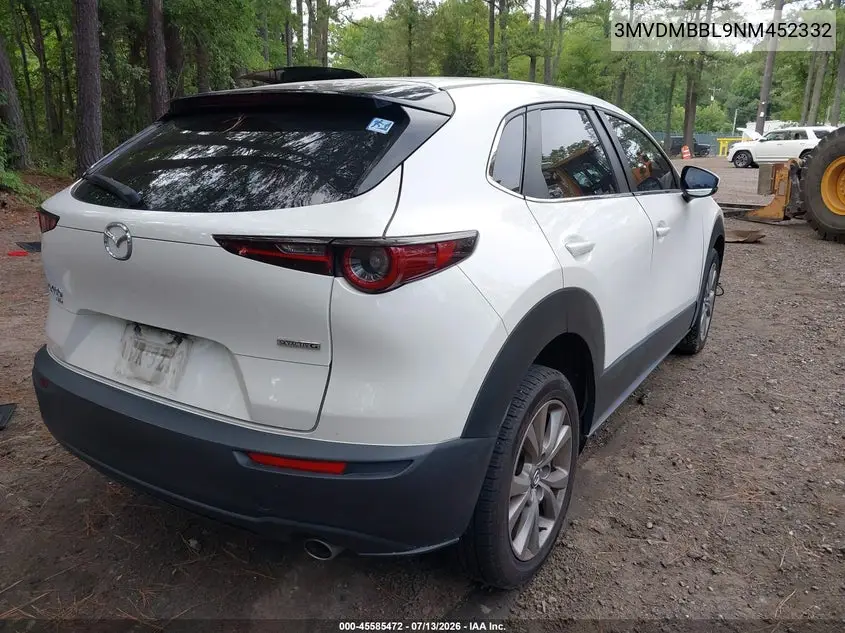 2022 Mazda Cx-30 Select VIN: 3MVDMBBL9NM452332 Lot: 45585472