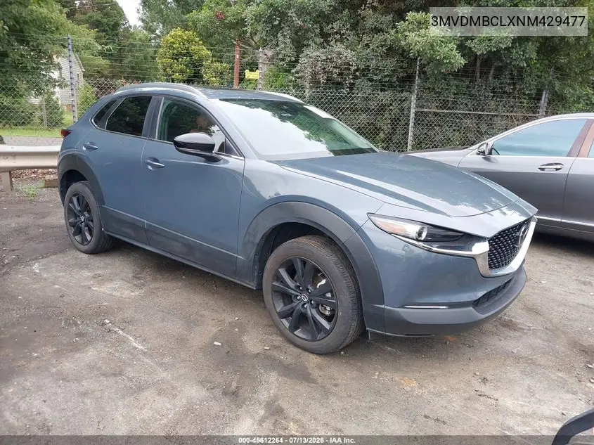 2022 Mazda Cx-30 Carbon Edition VIN: 3MVDMBCLXNM429477 Lot: 45612264