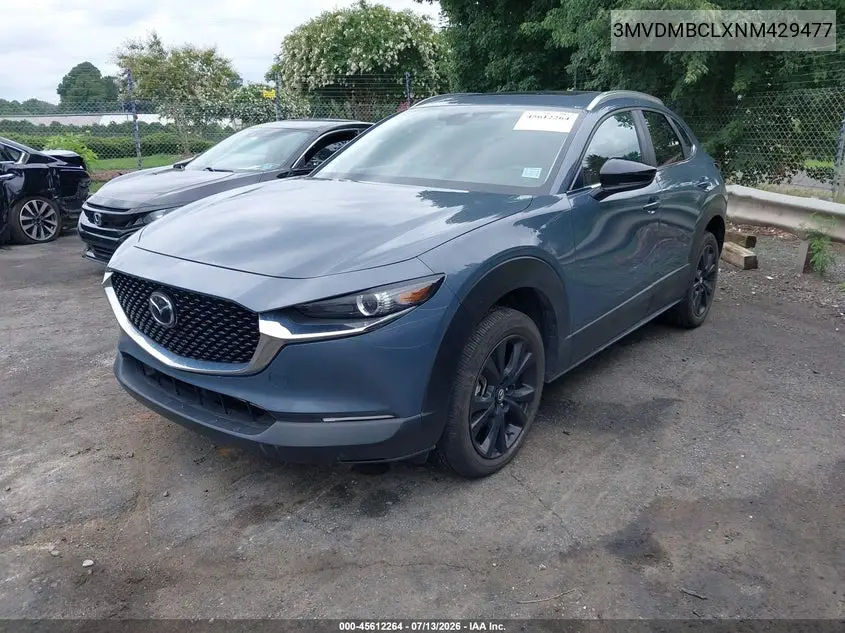 2022 Mazda Cx-30 Carbon Edition VIN: 3MVDMBCLXNM429477 Lot: 45612264