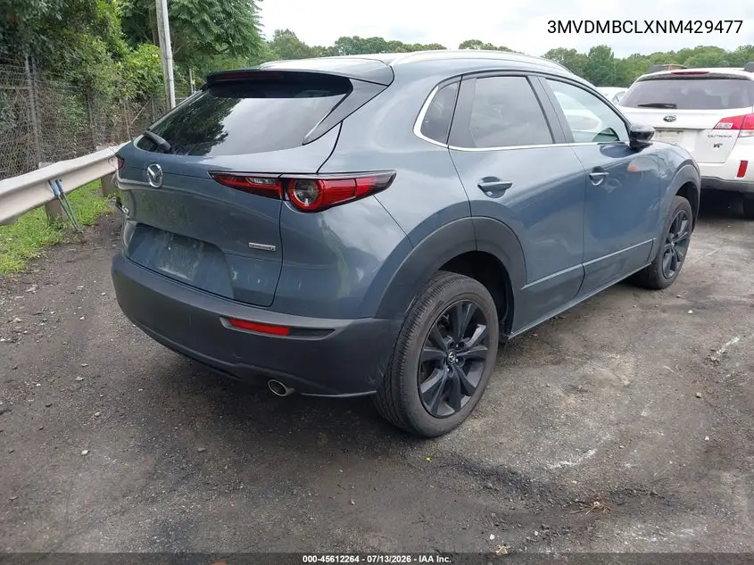 2022 Mazda Cx-30 Carbon Edition VIN: 3MVDMBCLXNM429477 Lot: 45612264