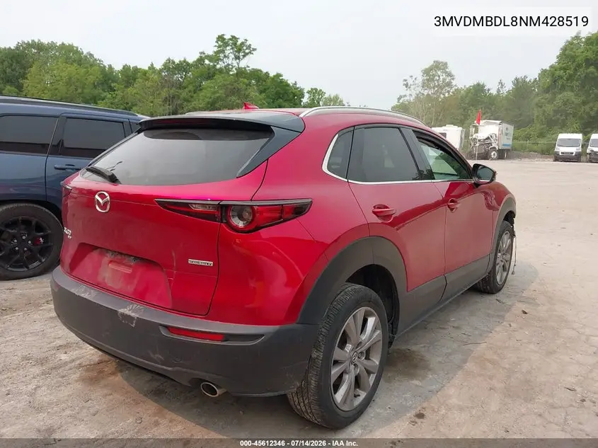 2022 Mazda Cx-30 Premium VIN: 3MVDMBDL8NM428519 Lot: 45612346