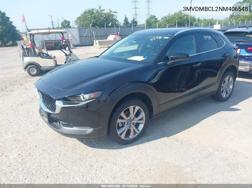 2022 Mazda Cx-30 Preferred VIN: 3MVDMBCL2NM406548 Lot: 45623498