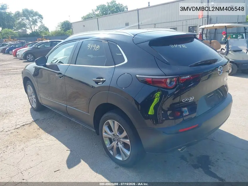 2022 Mazda Cx-30 Preferred VIN: 3MVDMBCL2NM406548 Lot: 45623498