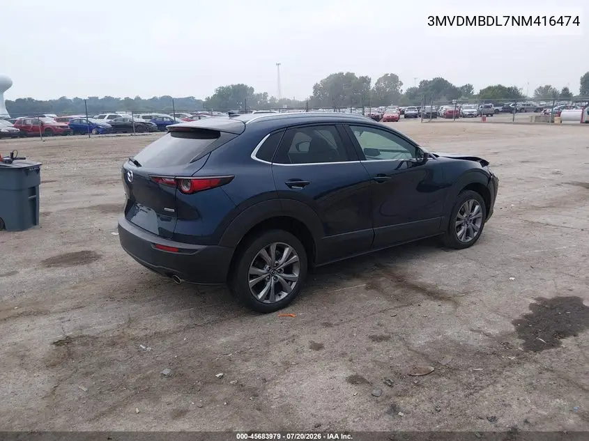 2022 Mazda Cx-30 Premium VIN: 3MVDMBDL7NM416474 Lot: 45683979