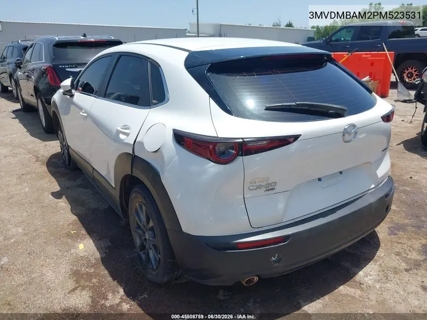 2023 Mazda Cx-30 2.5 S VIN: 3MVDMBAM2PM523531 Lot: 45508759